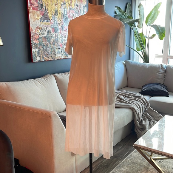 Aritzia see through tunic